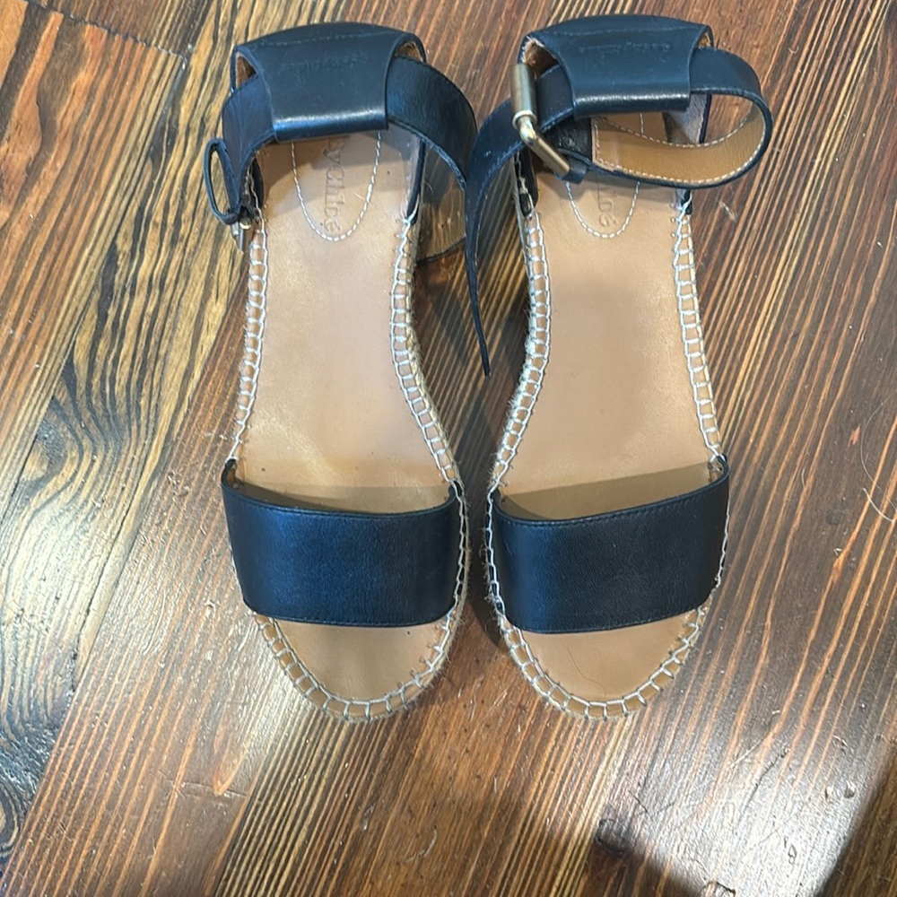 Chloe platform sandals
